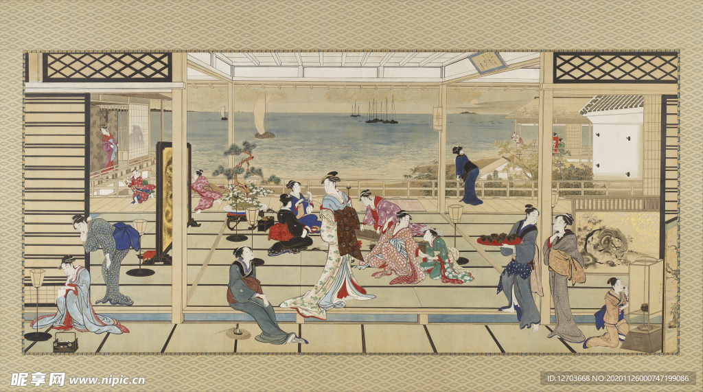 喜多川歌麿版画