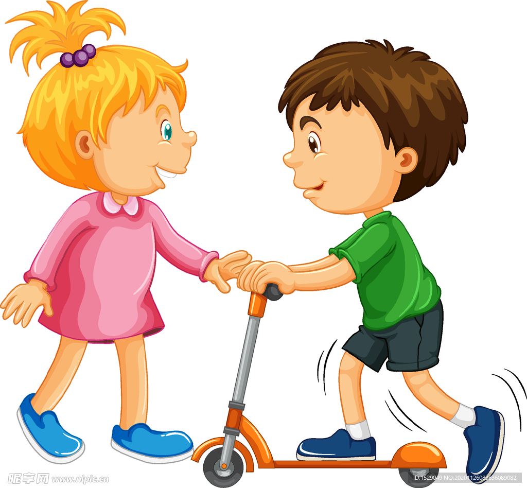 卡通矢量儿童