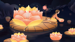 下元节 传统节日 下元节海报
