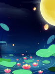 下元节 传统节日 下元节海报