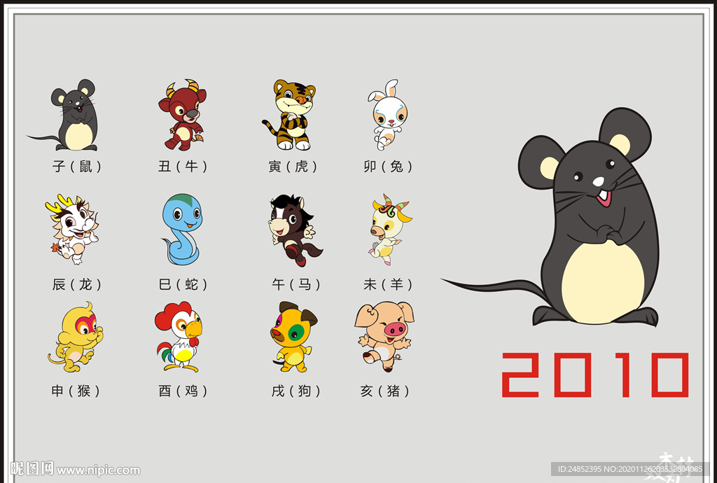 十二生肖图