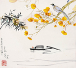 小清新工笔花鸟