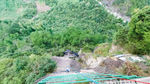 桐庐纪龙山悬崖速降高清摄影图