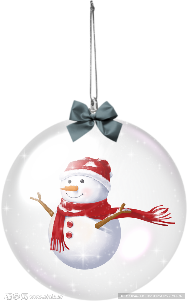 雪人水晶球