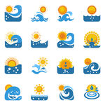 海浪 太阳