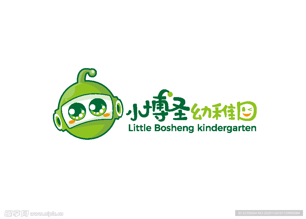 小博圣幼稚园logo