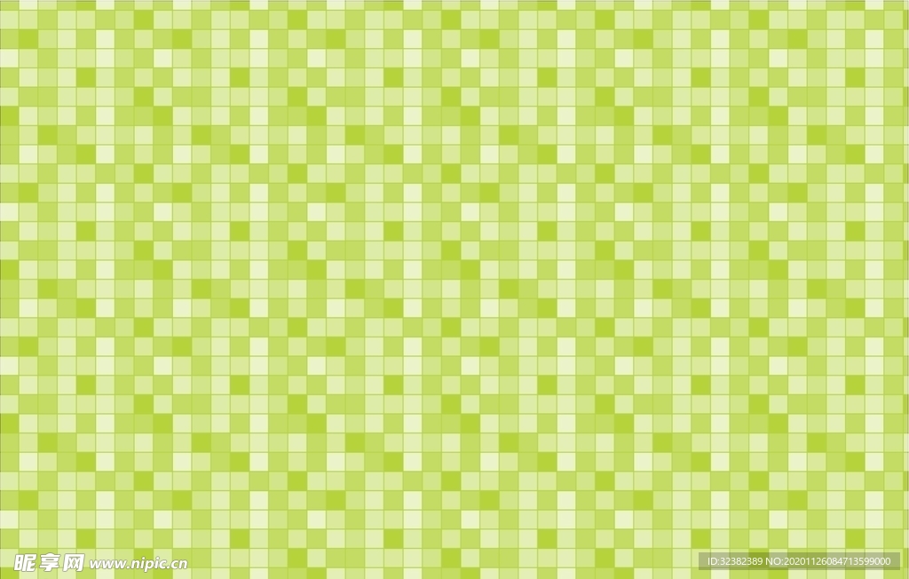 绿色小方块底纹