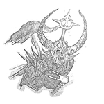 牛头战士 手绘