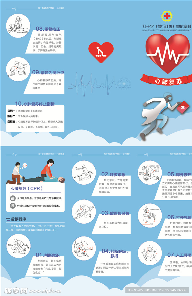 折页  三折页  心肺复苏