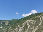 蓝天 白云 山