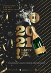 2021新年快乐派对海报