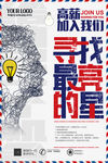 创意招聘海报
