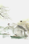 水墨 背景
