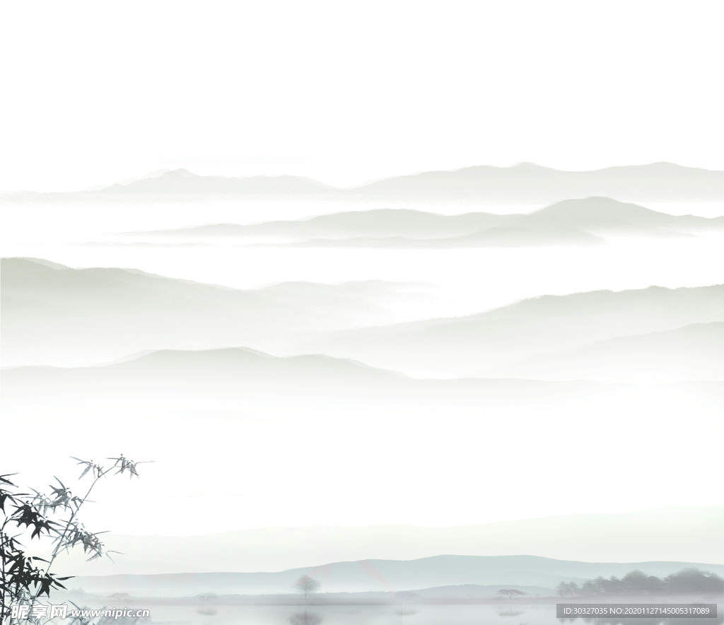 水墨背景