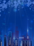 创意空白海报背景设计
