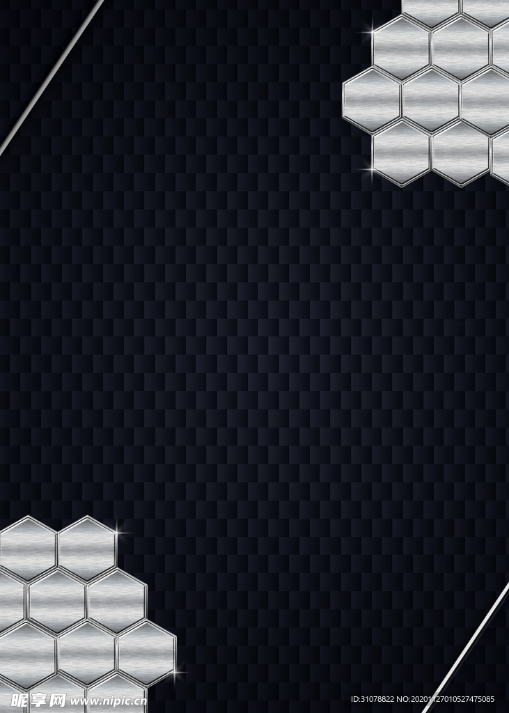 创意空白海报背景设计
