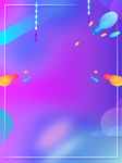 创意空白海报背景设计