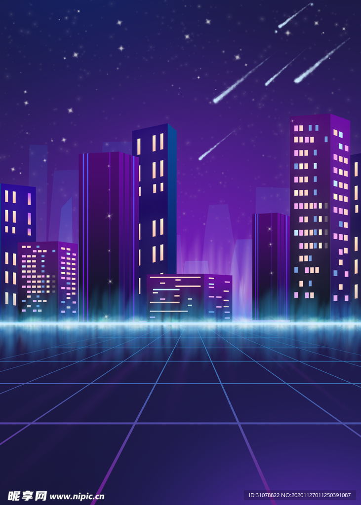 创意空白海报背景设计