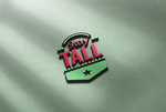 绿色背景立体LOGO样机