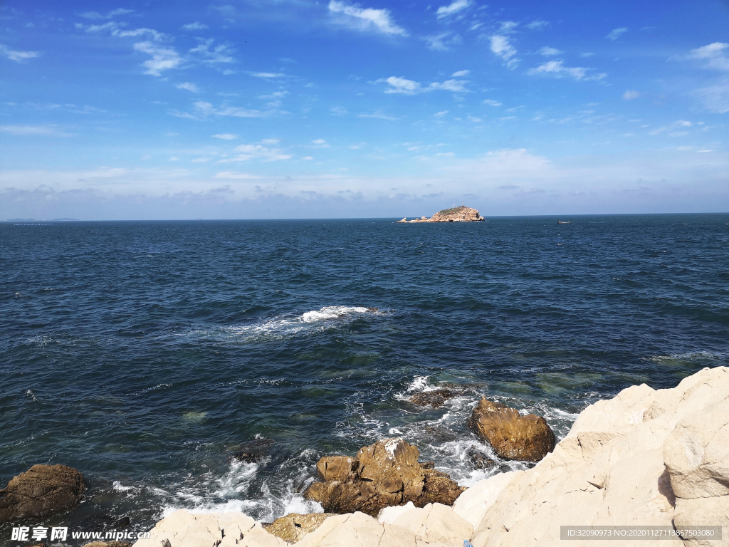 大海边