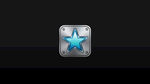 五角星 icon 质感 银色