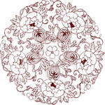 菜谱花纹