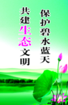 保护碧水蓝天共建生态文明