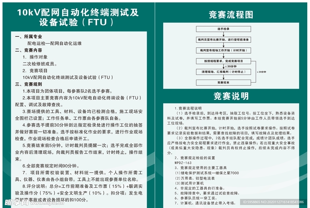 FTU设备试验制度