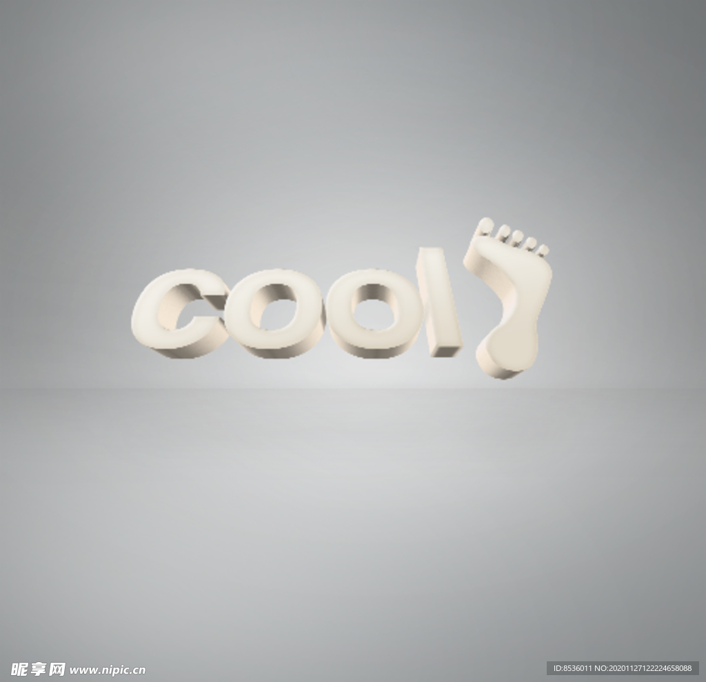 立体字样机