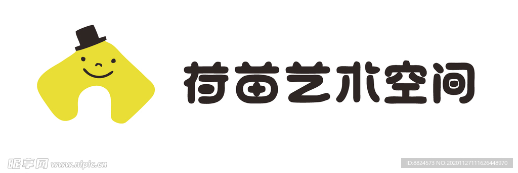荷苗艺术空间logo