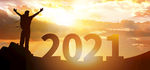 简约创意合成2021背景