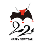 2021牛年happy