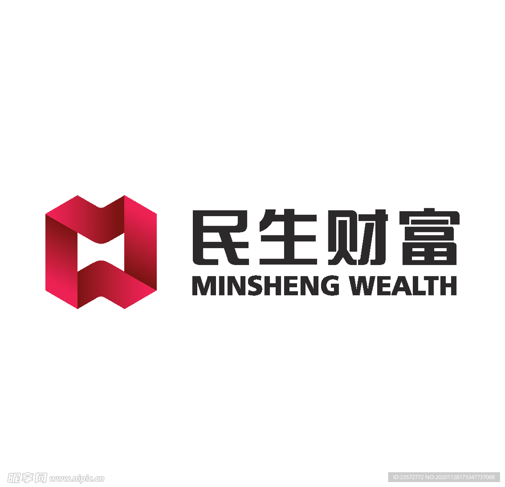 民生财富logo标志