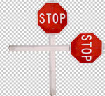 stop指示牌