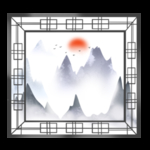 中式窗格