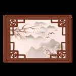 中式窗格