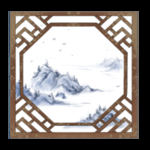中式窗格