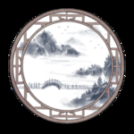 中式窗格