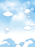 创意空白海报背景设计
