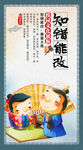 卡通校园文化海报