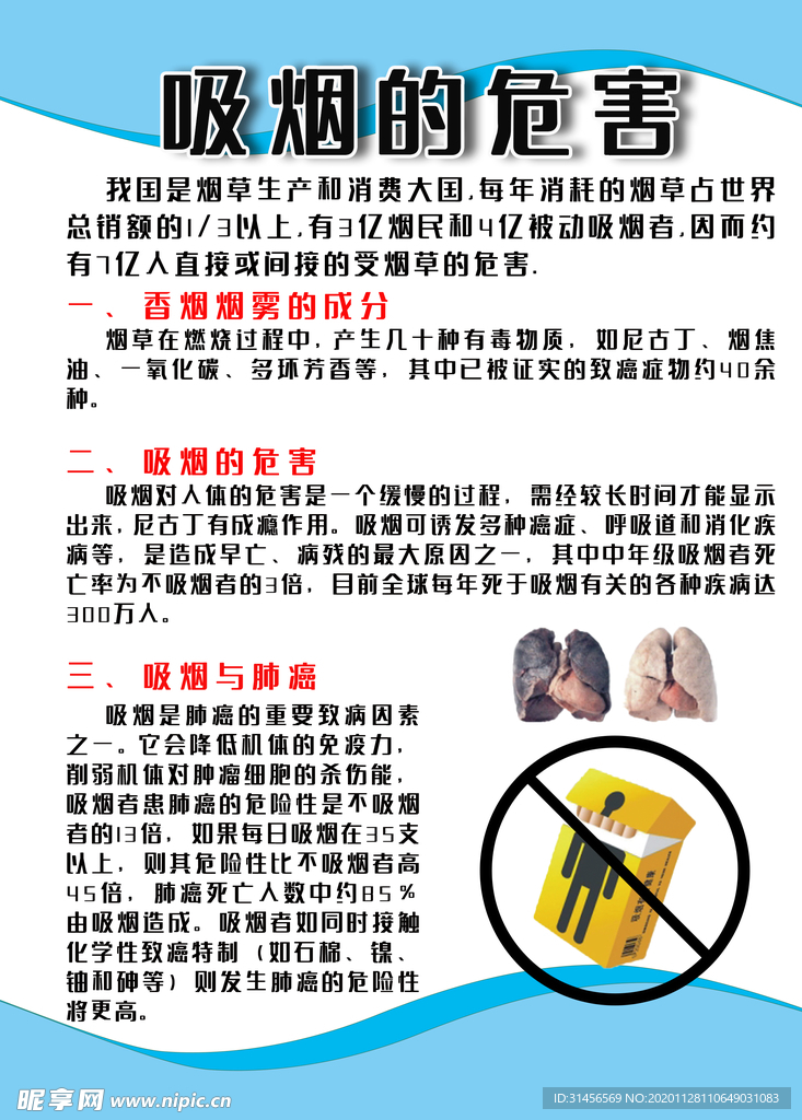 吸烟的危害