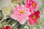 牡丹花水墨画 国画
