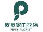 皮皮家的花店logo
