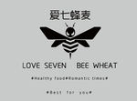 爱七蜂麦logo