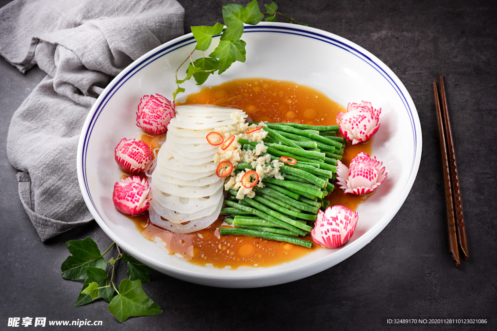 捞汁三样菜