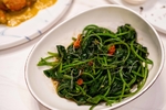 海南特色野菜捞叶