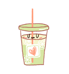 手绘奶茶