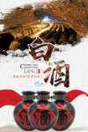 藏酒中国白酒海报