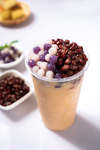 芋圆红豆奶茶