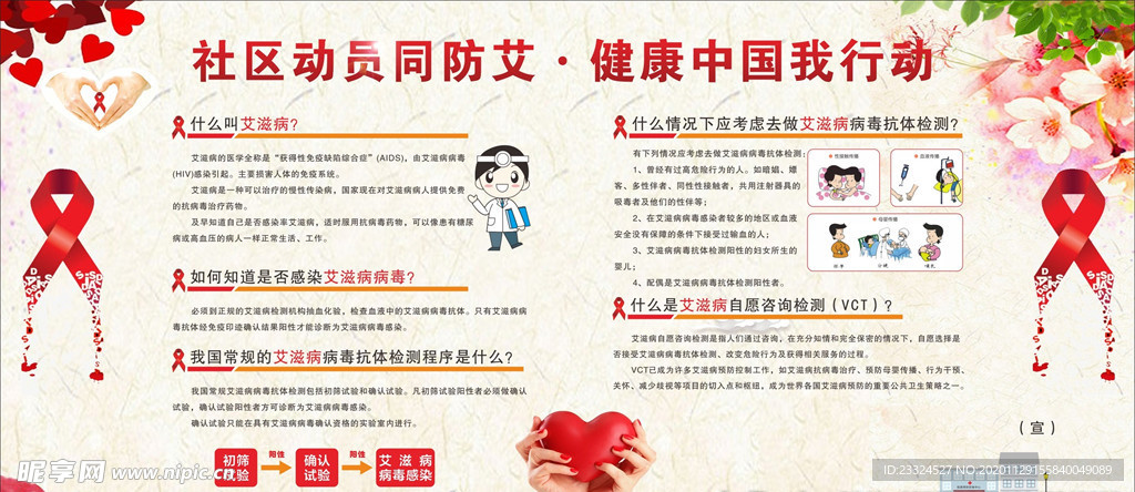 社区防艾 健康中国